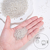 Ornaland 12/0 Transparent Silver Lined Round Glass Seed Beads SEED-OL0001-10A-01-2