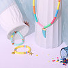 Stretch Bracelets and Pendant Necklace Jewelry Sets SJEW-SZ0001-003-2