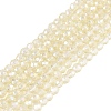 Transparent Glass Beads Strands EGLA-N028-01A-A09-1
