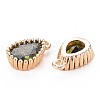 Brass Inlaid Cubic Zirconia Charms KK-S356-771I-2