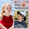 DIY Sport Style Earring Making Kit DIY-TA0006-46-8