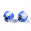 Handmade Polymer Clay Beads Strands CLAY-N010-074-04-4