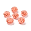 Synthetic Coral 3D Flower Rose Beads CORA-L046-A02-1