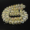 Electorplated Glass Beads EGLA-E005-01-2