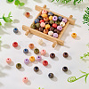 60Pcs Wood Beads WOOD-TA0002-79B-5