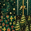 24Pcs 12 Styles Christmas Scrapbook Paper Pads PW-WG8F782-01-3