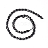Natural Black Onyx Beads Strands G-I271-E02-6x8mm-2