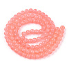 Baking Paint Crackle Glass Bead Strands DGLA-Q023-8mm-YS7-A-2