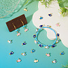 40Pcs Alloy Enamel Charms ENAM-PJ0001-15-7