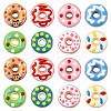 16Pcs 8 Styles Handmade Porcelain Beads PORC-CJ0001-39-1