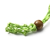 Braided Cotton Thread Cords Macrame Pouch Necklace Making FIND-WH0032-56B-08-2