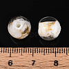 Handmade Gold & Silver Foil Glass Beads FOIL-N030-03A-01I-4