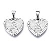 Non-Tarnish 304 Stainless Steel Pendants STAS-S119-011-01-3