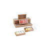 Foldable Paper Drawer Boxes with Clear Plastic Cover LS-CON-WH0095-68A-05-7