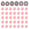 56Pcs 4 Styles Silicone Beads FIND-TA0010-75B-1