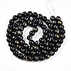 Baking Paint Glass Beads Strands DGLA-N003-10mm-B10-3