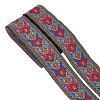 Ethnic Style Polyester Ribbon OCOR-WH0079-76B-1