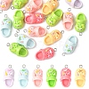 20Pcs Opaque Resin Pendants RESI-YW0005-49-1