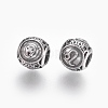 316 Surgical Stainless Steel European Beads STAS-P212-18P-05-2