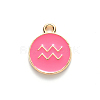 Alloy Enamel Pendants ENAM-S124-01B-03J-2