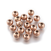Ion Plating(IP) Round 304 Stainless Steel Beads LS-STAS-G130-8mm-63RG-1
