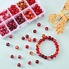200Pcs 10 Styles DIY Glass Round Beads Sets DIY-CJ0001-97-6