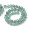 Natural Green Aventurine Bead Strands G-R411-10-8mm-2