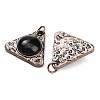 Natural Obsidian Pendants GG-CBACC2B-04R-02-2