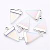 Triangle Shaped Opalite Pendants G-F0135-01P-1