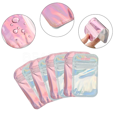 40Pcs 2 Colors PP Resealable Bags OPP-FS0001-09-1