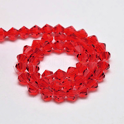 Transparent Glass Beads Strands EGLA-A039-T4mm-D14-1