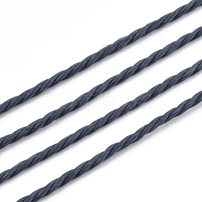 Round Waxed Polyester Cord YC-R135-319-1