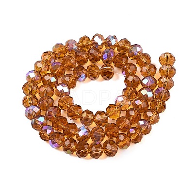 Electroplate Glass Beads Strands EGLA-A044-T8mm-L04-1