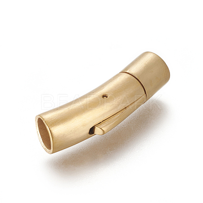 304 Stainless Steel Bayonet Clasps STAS-I013-6mm-MG-1