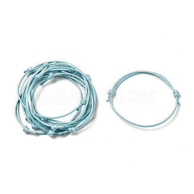 Korean Waxed Polyester Cord Bracelet Making AJEW-JB00011-12-1