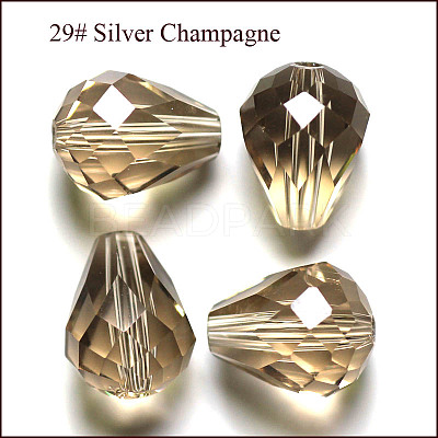 Imitation Austrian Crystal Beads SWAR-F062-8x6mm-29-1