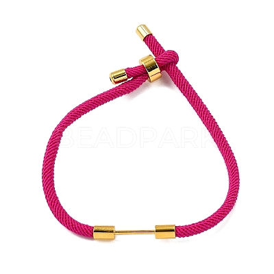 Braided Nylon Cord Bracelet Making MAK-A017-D03-35G-1
