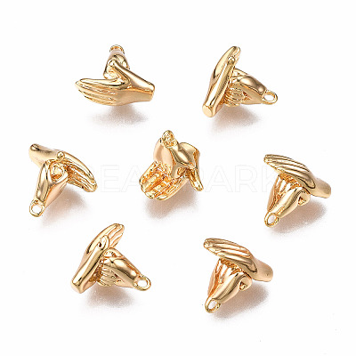 Brass Charms KK-Q277-027-NF-1