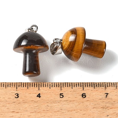 Natural Tiger Eye Pendants GG-CBAA0EE-05P-20-1