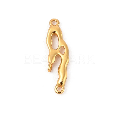 925 Sterling Silver Irregular Shaped Chandelier Component Links STER-D288-01G-1