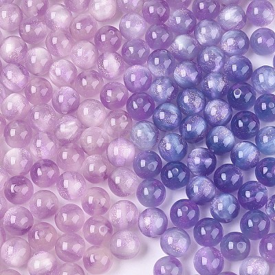 Opaque Resin UV Reactive Beads RESI-N049-10mm-04-01-1