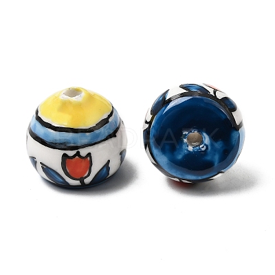 Handmade Porcelain Beads PORC-A034-05C-1