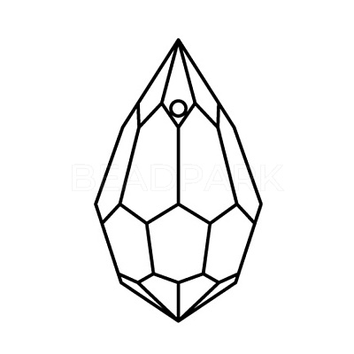 Preciosa® Crystal Pendants X-PRC-PB6-00030-200-1