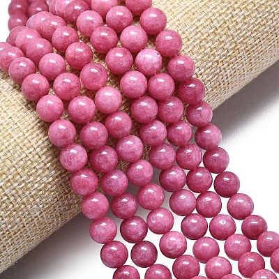 Natural Malaysia Jade Beads Strands G-L645-A01-8mm-23-1