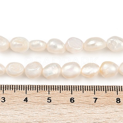 Natural Cultured Freshwater Pearl Beads Strands PEAR-P064-20A-02A-1