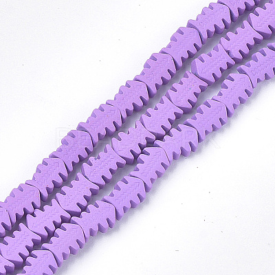 Spray Painted Non-magnetic Synthetic Hematite Beads Strands G-T116-13-09-1