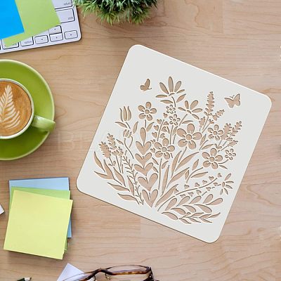 Plastic Reusable Drawing Painting Stencils Templates DIY-WH0172-465-1