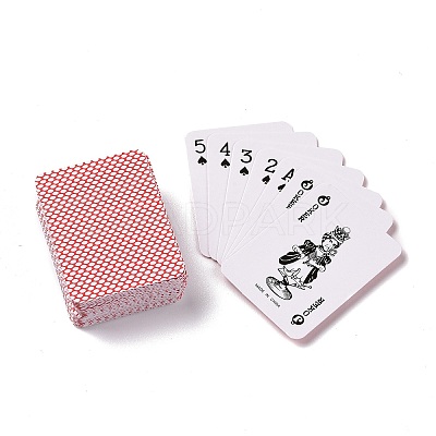 Mini Paper Pokers AJEW-P096-02-1