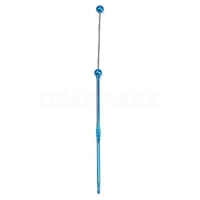 DIY Alloy Beadable Crochet Hooks AJEW-A064-02E-1