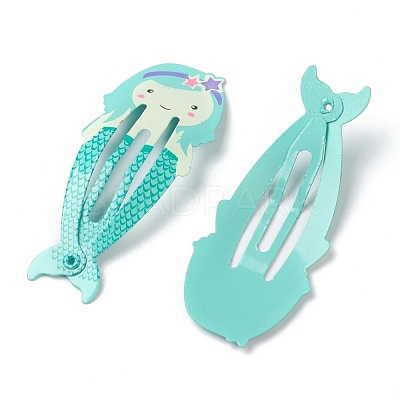 Baking Paint Iron Snap Hair Clips PHAR-B0002-27A-1